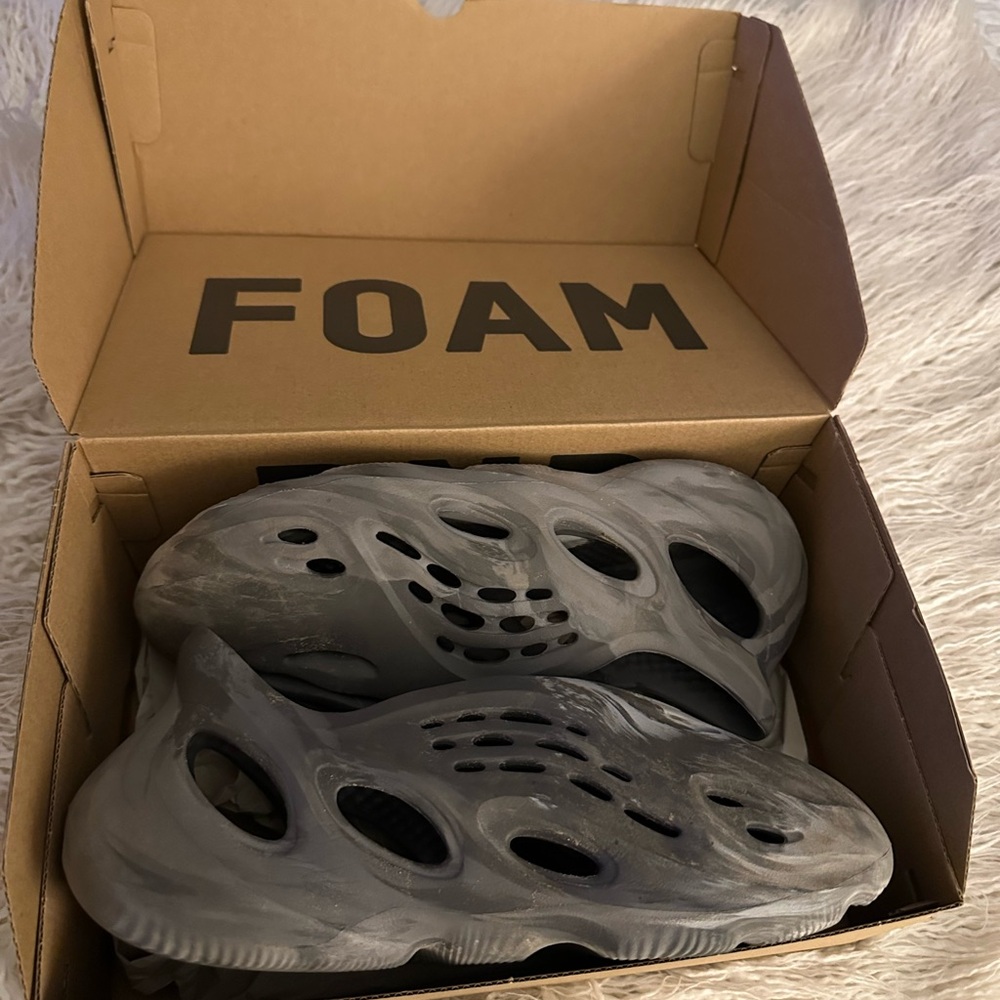 adidas Gray Foam Athletic Shoes